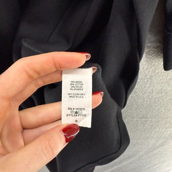 Comfy USA Womens Small Black Cowl Neck Coat Jacket Cape Short Sleeve Cape Topper - Picture 5 of 12